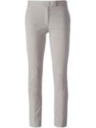 Joseph Slim Fit Trousers, Women's, Size: 40, Nude/neutrals, Cotton/viscose/spandex/elastane