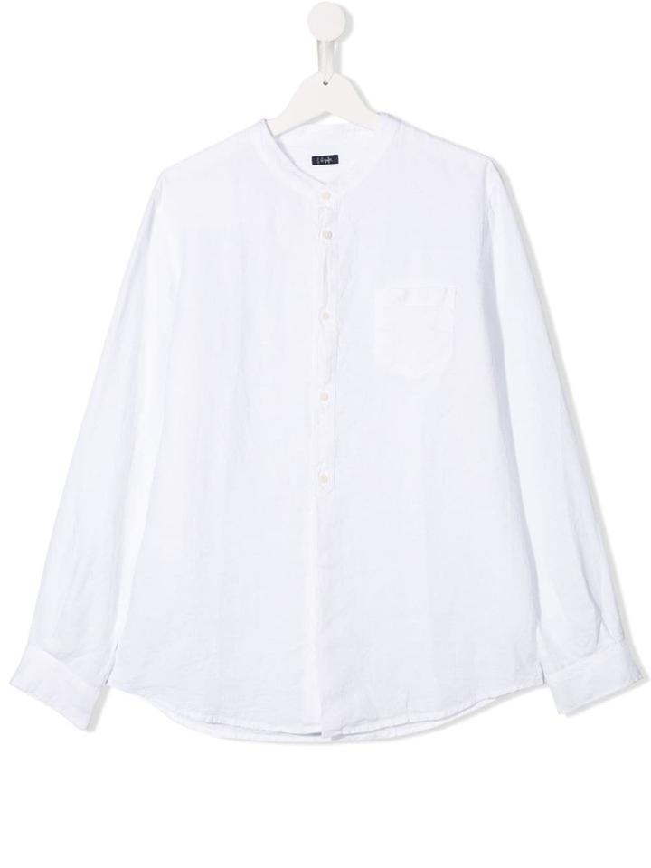 Il Gufo Long-sleeve Fitted Shirt - White