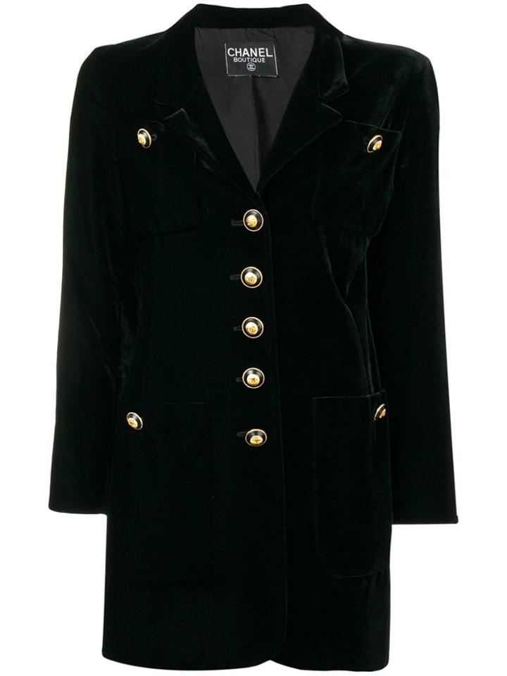 Chanel Vintage 1990's Nautical Jacket - Black