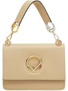 Fendi Kan I F Shoulder Bag - Nude & Neutrals