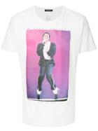 Loveless Michael Jackson Print T-shirt - White