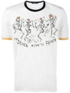 Dolce & Gabbana Skeleton Prince Printed T-shirt - White
