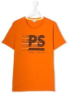 Paul Smith Junior Logo Print T-shirt - Orange