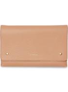 Burberry Two-tone Leather Wristlet Clutch - Neutrals