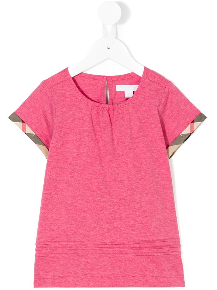 Burberry Kids - Gisselle Top - Kids - Cotton - 12 Yrs, Pink/purple