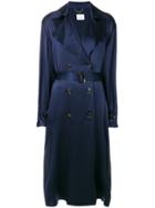 Magda Butrym Punta Cana Trench Coat - Blue