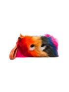 Anya Hindmarch Creeper Shearling Clutch - Multicolour