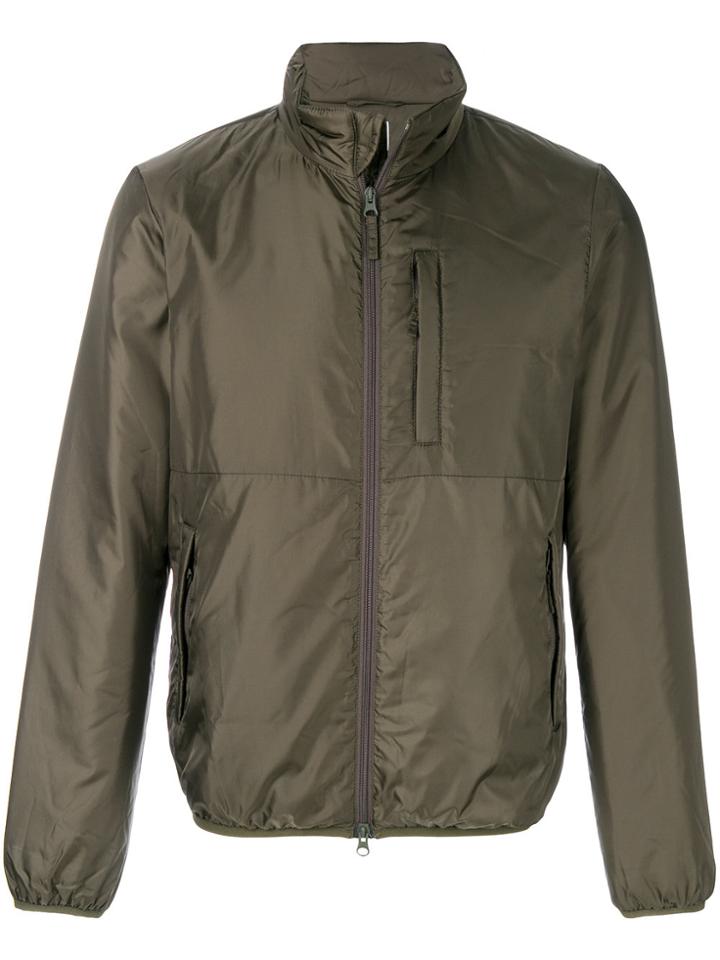Aspesi Zip Up Padded Jacket - Green