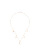Federica Tosi Moon And Star Necklace - Metallic