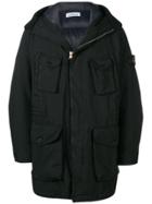 Stone Island Multi-pocket Coat - Black
