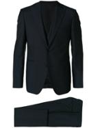 Tagliatore Two Piece Waistcoat Suit - Blue