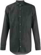 Z Zegna Regular-fit Plain Shirt - Black