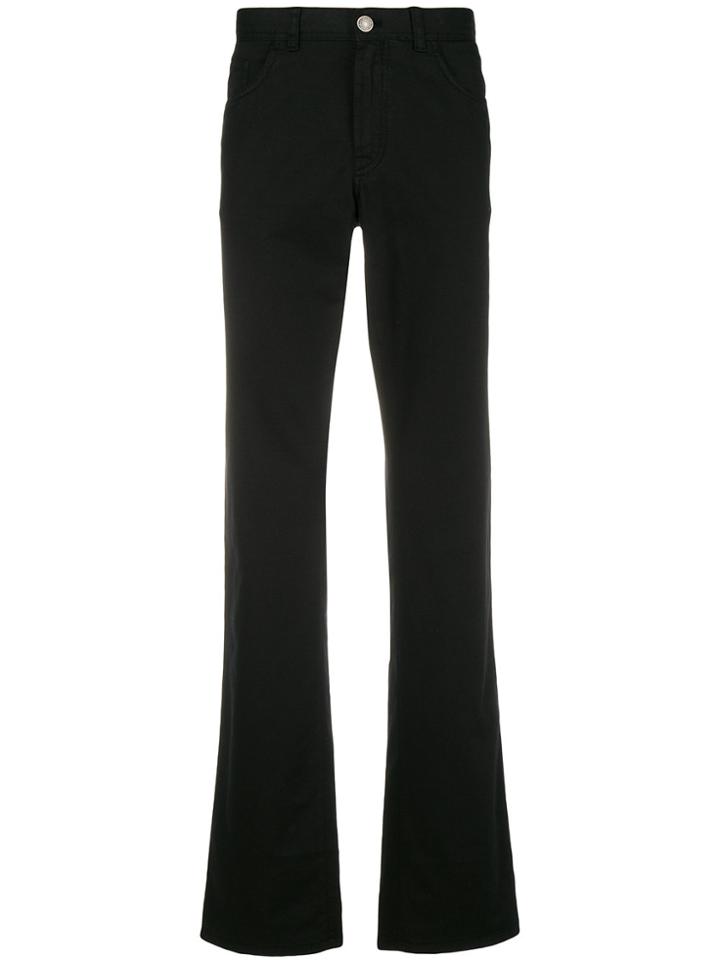Brioni Straight Leg Jeans - Black