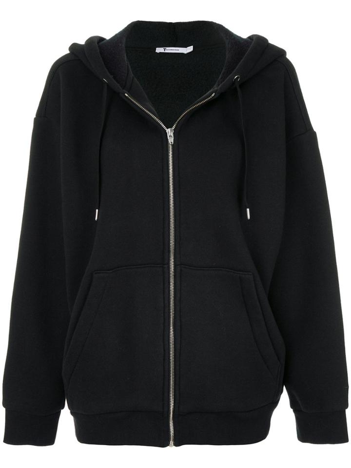 T By Alexander Wang Classic Hoodie - Black