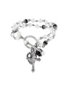 Givenchy 'rosario' Double Row Bracelet, Women's, Metallic