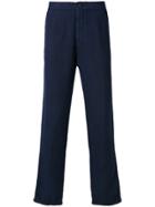 Z Zegna Loose Fit Trousers - Blue