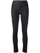 Victoria Victoria Beckham Logo Tape Jeans - Black