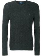 Polo Ralph Lauren Classic Long Sleeved Sweater - Grey