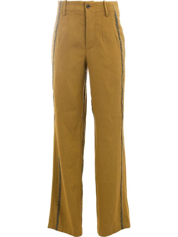 Uma Wang High-waisted Trousers - Brown