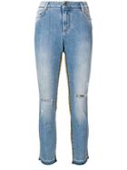 Ermanno Scervino Stripe Detail Skinny Jeans - Blue