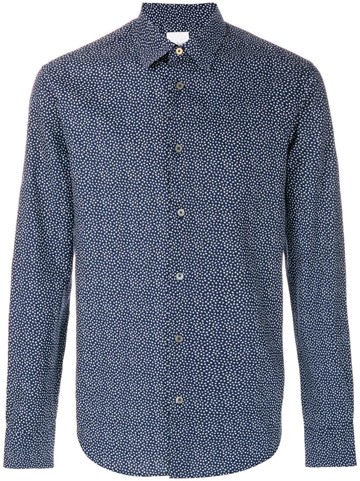 Paul Smith Star Print Shirt - Blue