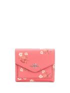 Coach Floral Print Wallet - Pink