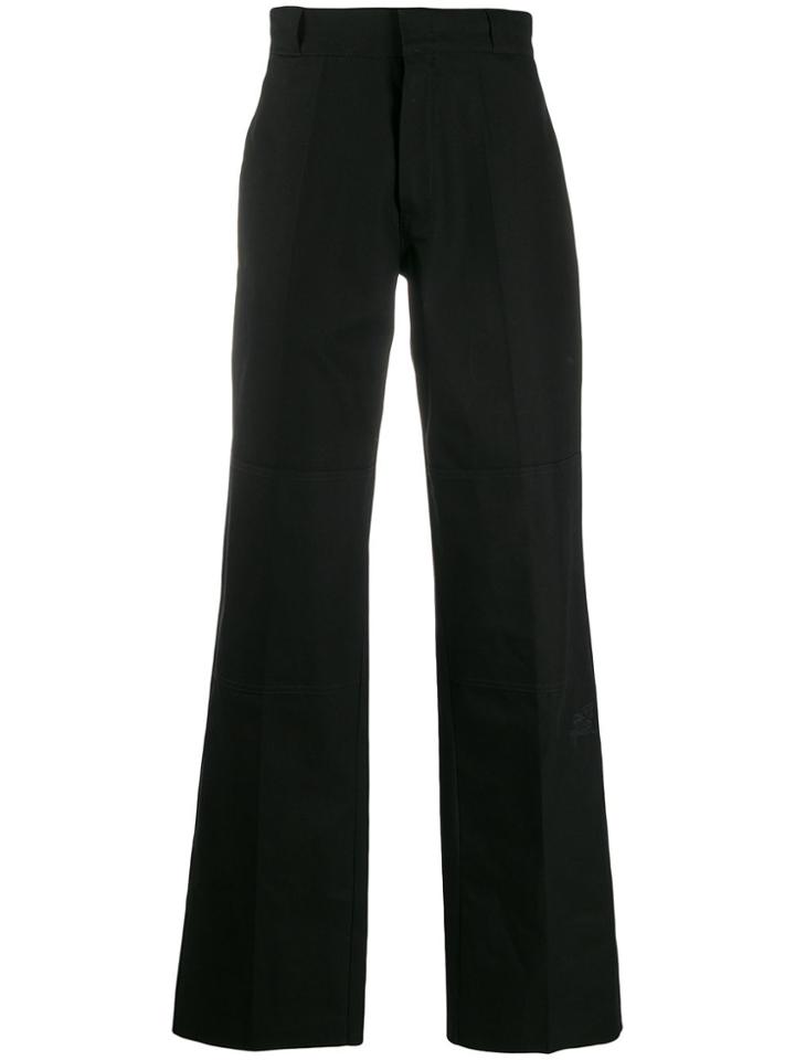Raf Simons Flared Tailored Trousers - Black