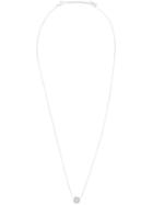 Mini 'icon Aura' Diamond Pendant Necklace, Women's, Metallic, Astley Clarke
