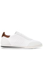 Brunello Cucinelli Contrast Details Sneakers - White