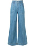 Tamuna Ingorokva Ivette Trousers - Blue
