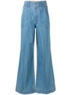 Tamuna Ingorokva Ivette Trousers - Blue