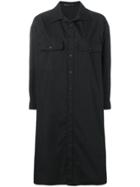 Yohji Yamamoto Invitation Shirt Dress - Black