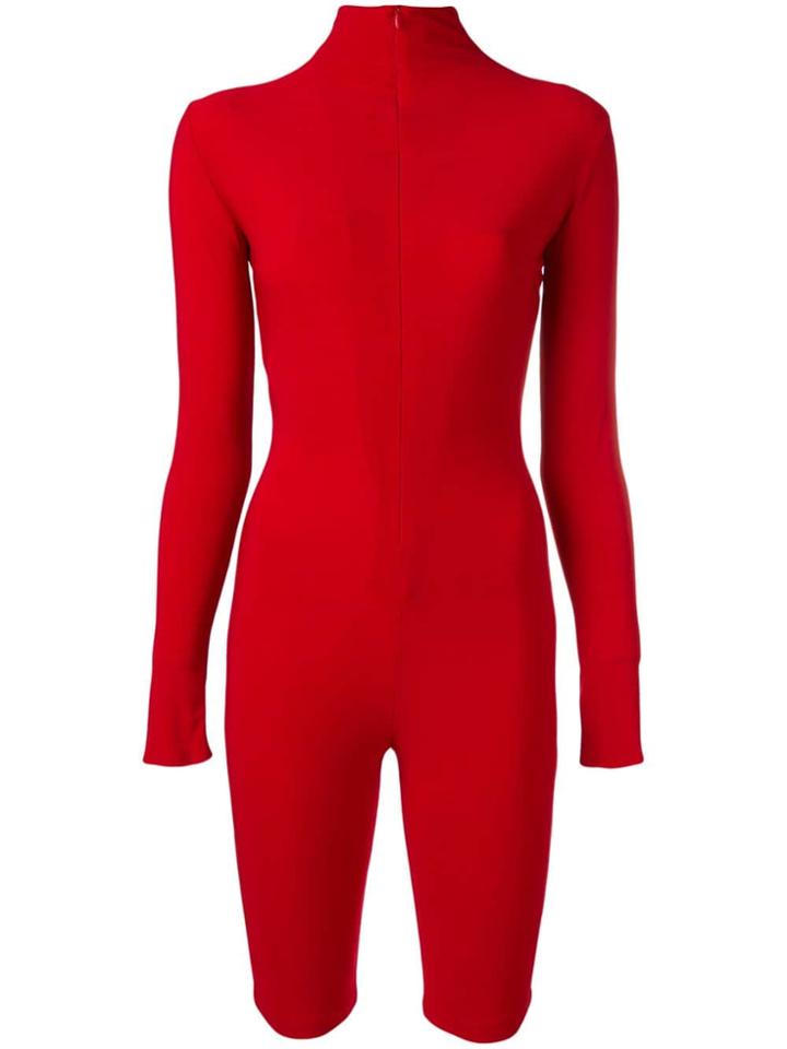 Atu Body Couture Knee-length Jumpsuit - Red