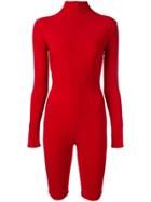 Atu Body Couture Knee-length Jumpsuit - Red