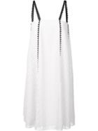 Zac Zac Posen 'catalina' Dress, Women's, Size: Large, White, Polyester