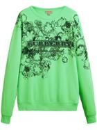 Burberry Doodle Print Sweatshirt - Green