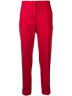 Pt01 Mid-rise Straight Trousers - Red