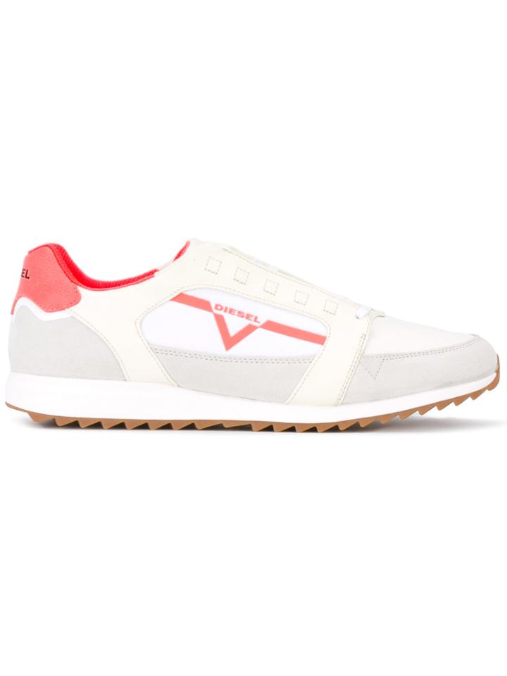 Diesel Fleet Sneakers - Nude & Neutrals