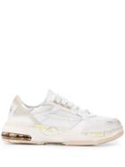 Premiata Drake Lace Up Sneakers - White