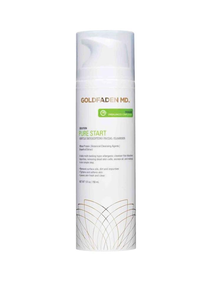 Goldfaden Md Pure Start: Gentle Detoxifying Cleanser, White
