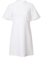A.l.c. Bell Sleeve Mini Dress, Women's, Size: 4, White, Cotton/nylon