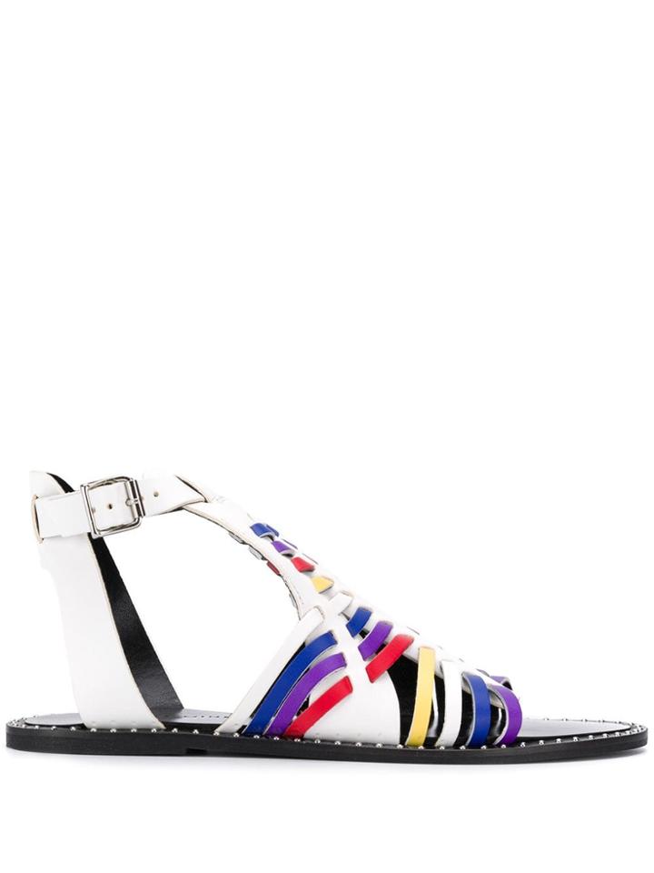 Rebecca Minkoff Antonia Strappy Sandals - White