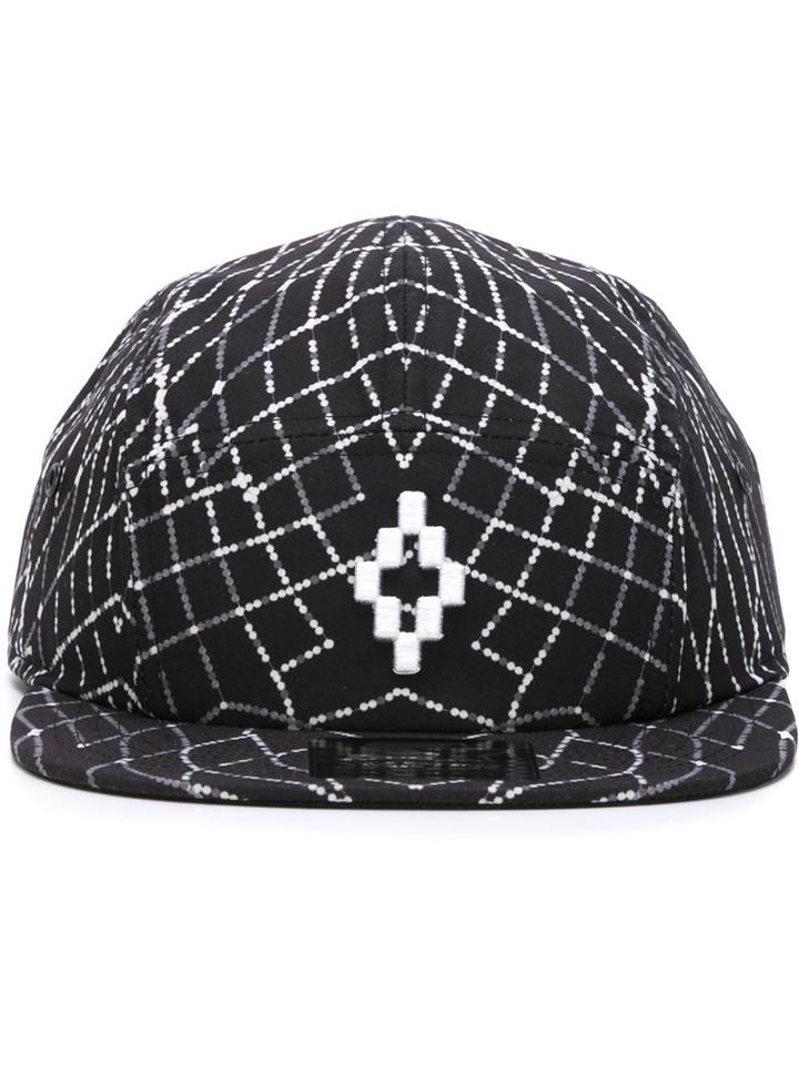 Marcelo Burlon County Of Milan 'starter Tarija' Cap, Men's, Black, Polyester