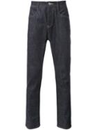 Kazuyuki Kumagai Slim Fit Jeans, Men's, Size: 2, Blue, Cotton/polyurethane