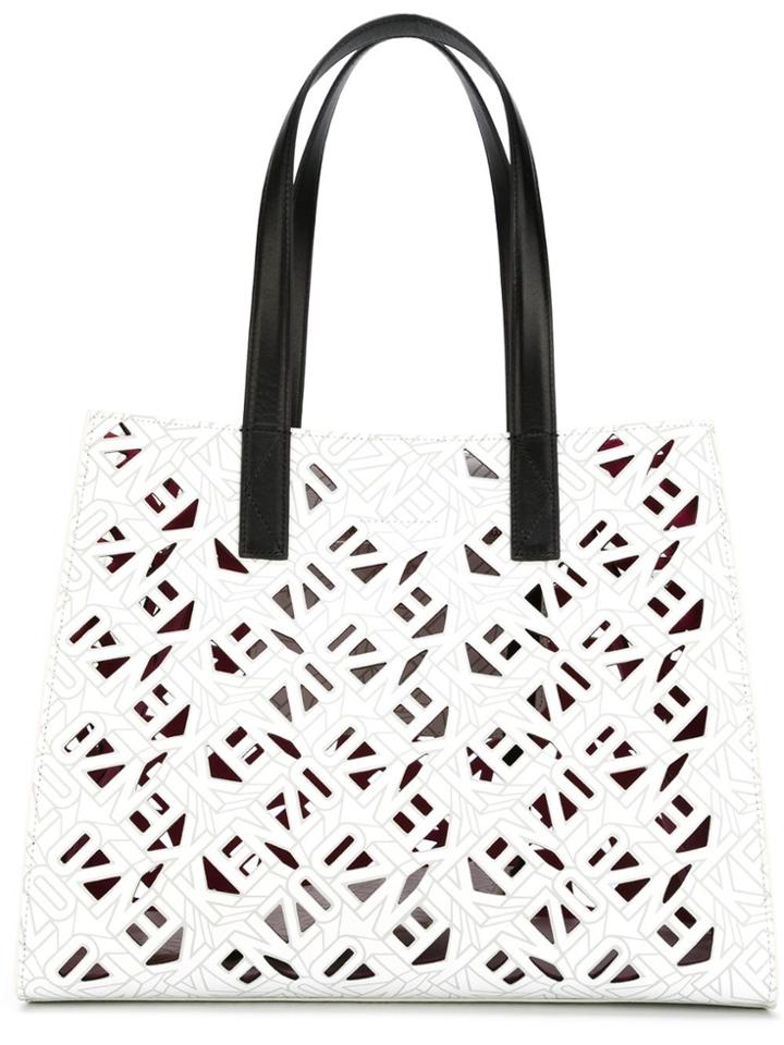Kenzo Flying Kenzo Tote - White