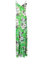 Dvf Diane Von Furstenberg Floral Maxi Dress - Green