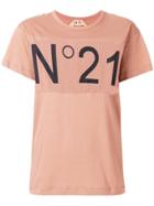 No21 Branded T-shirt - Pink & Purple