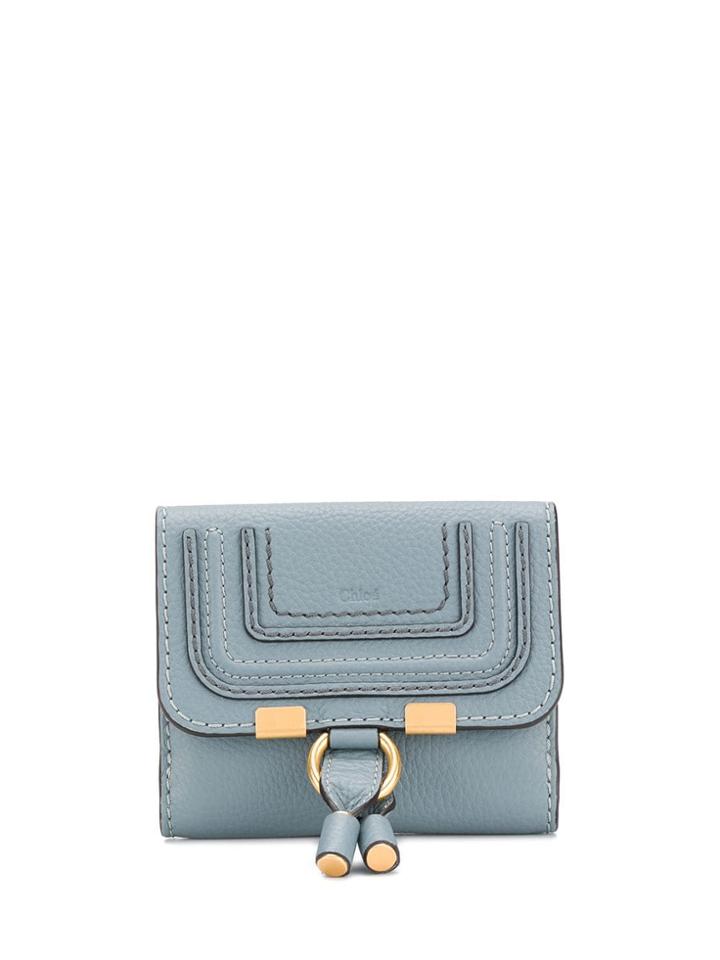 Chloé Compact Marcie Wallet - Blue