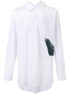 Yuiki Shimoji Bird Print Shirt - White
