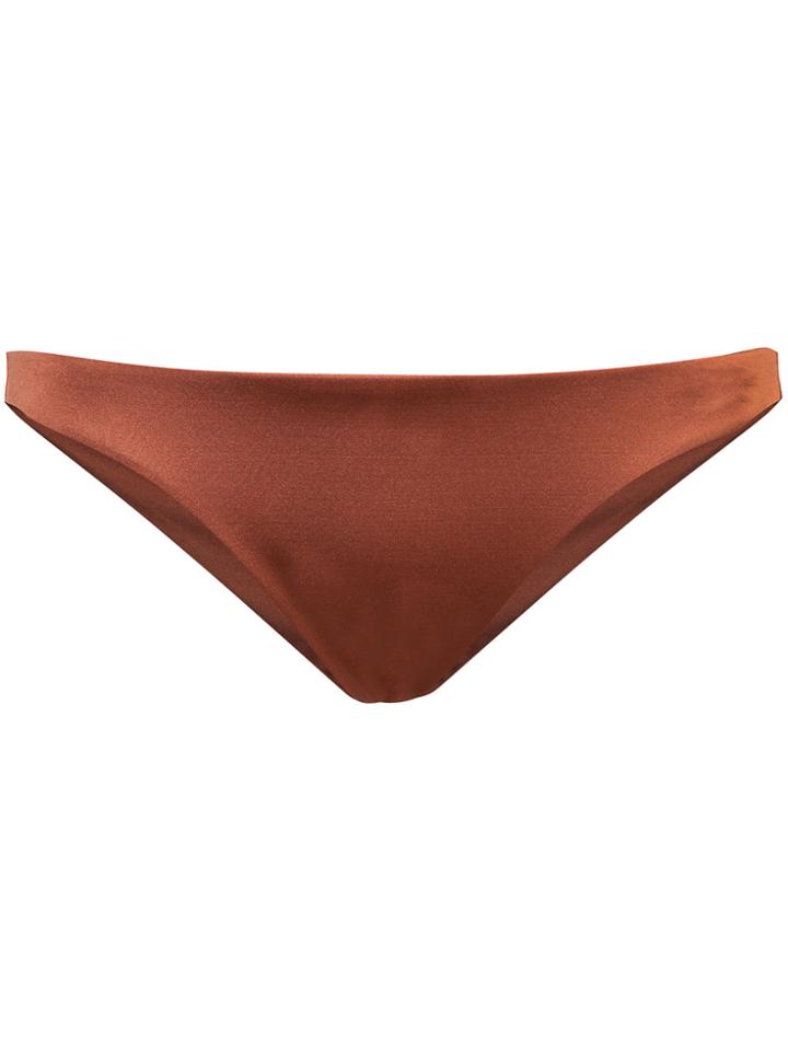 Alix Collins Bikini Briefs - Brown